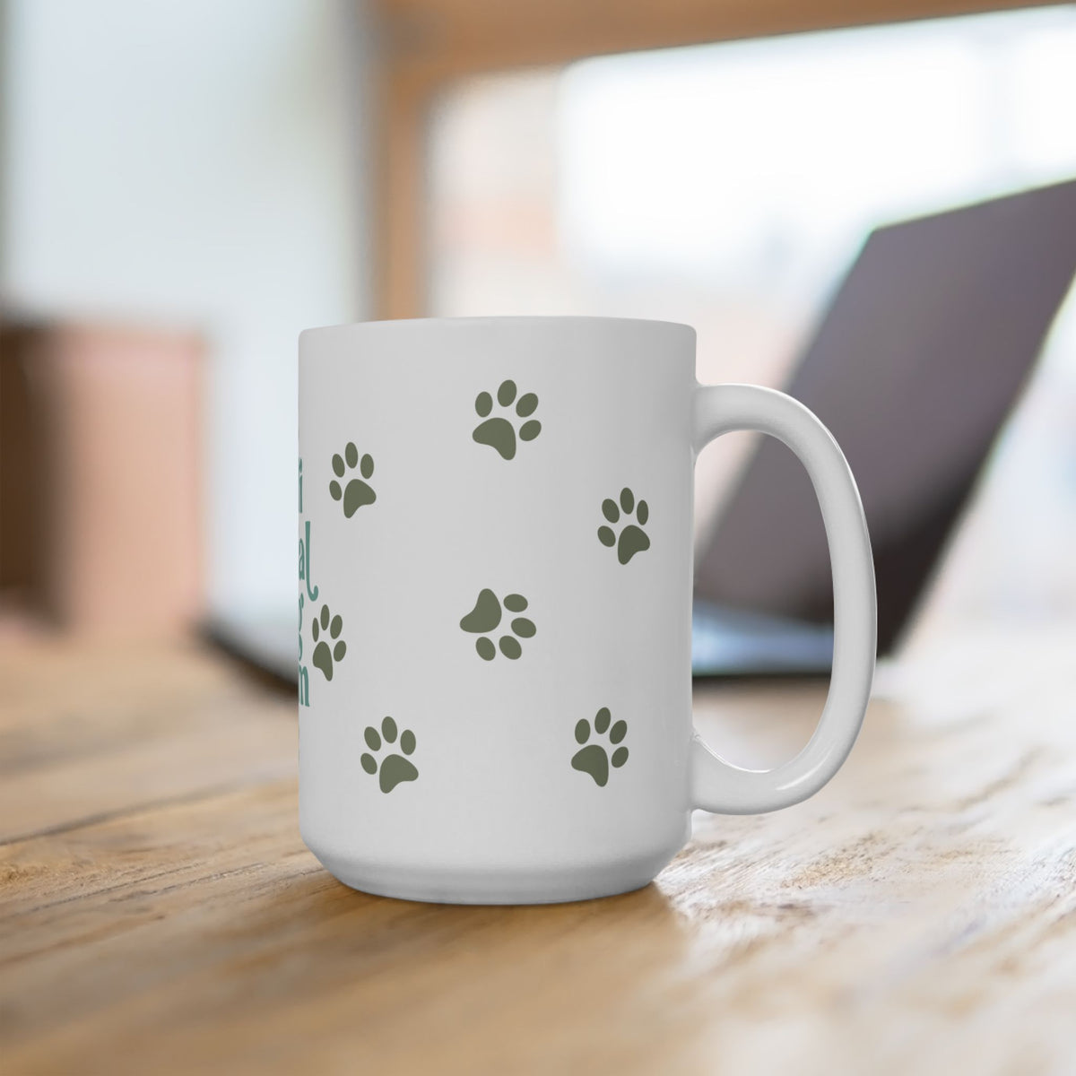 Anti Social Dog Mom Cute Ceramic Mug Coffee Cup (11oz & 15oz) - Sydney So Sweet