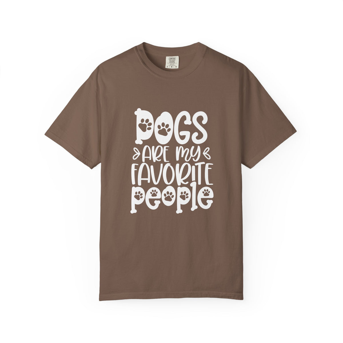 Dogs Are My Favorite People T-Shirt Dog Lover Graphic Tee