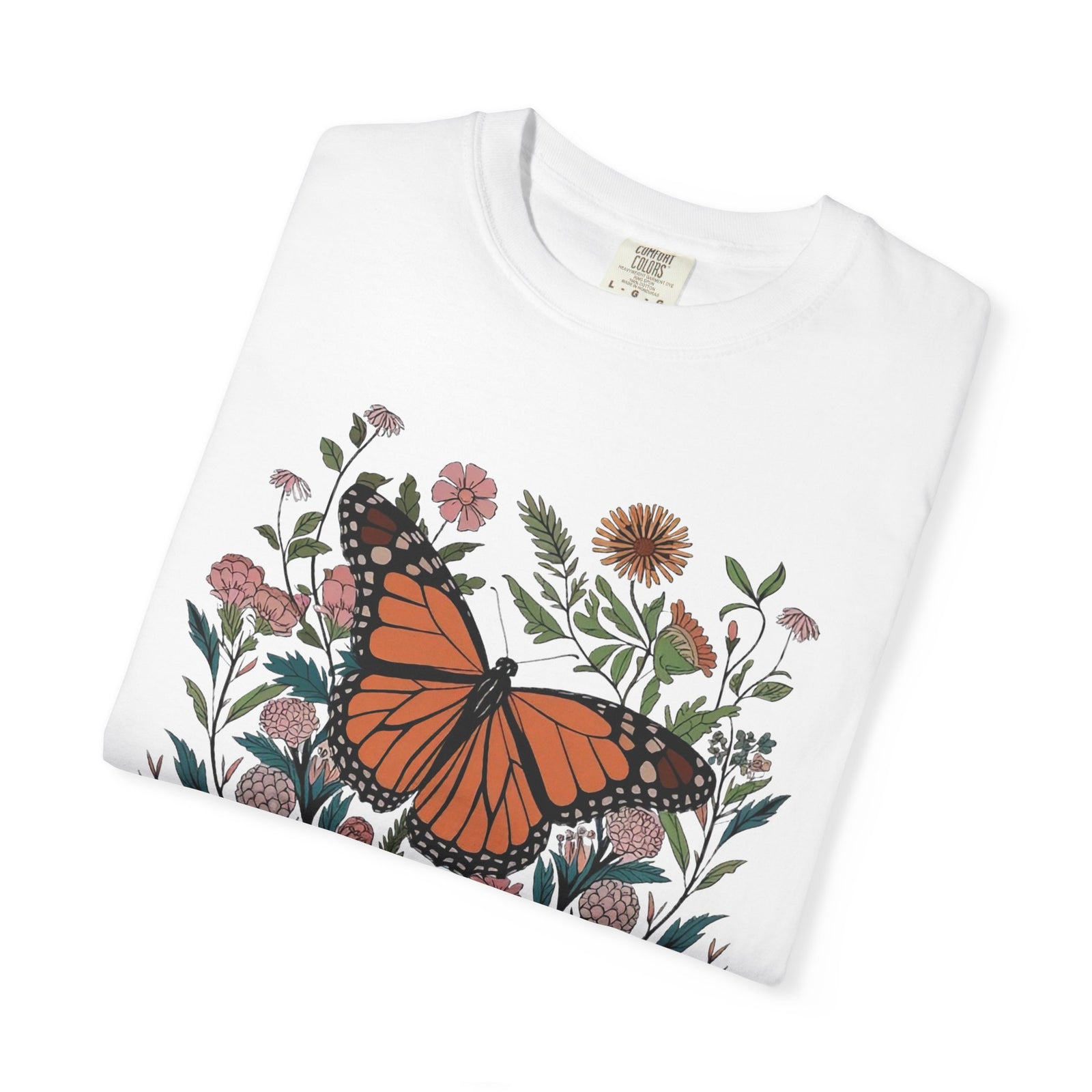 He Makes All Things Beautiful T-Shirt Christian Butterfly Graphic Tee