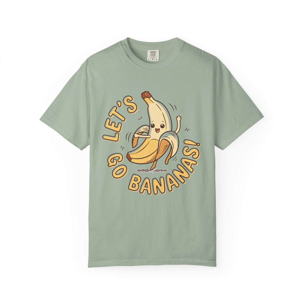 Let's Go Bananas Graphic T-Shirt Unisex Short Sleeve Tee - Sydney So Sweet