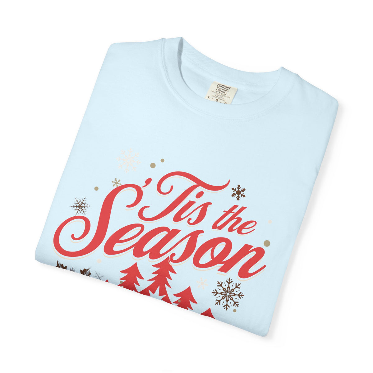 Tis the Season to Celebrate Jesus Christmas T-Shirt Christian Graphic Tee