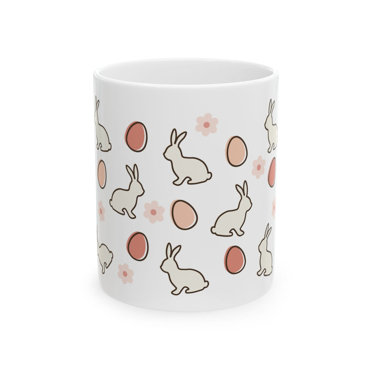 Sweet Bunny Cute Ceramic Mug Coffee Cup (11oz & 15oz)