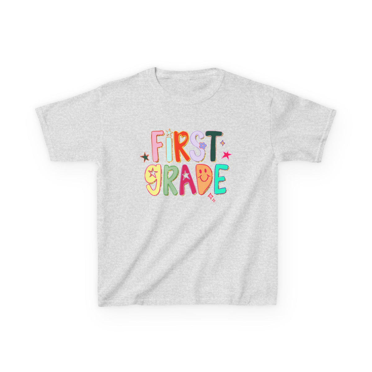 First Grade Kids T-Shirt Cute & Colorful Back to School 1st Grade Tee