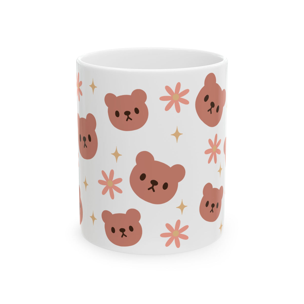 Beary Cute Mug Coffee Cup (11oz & 15oz) - Sydney So Sweet