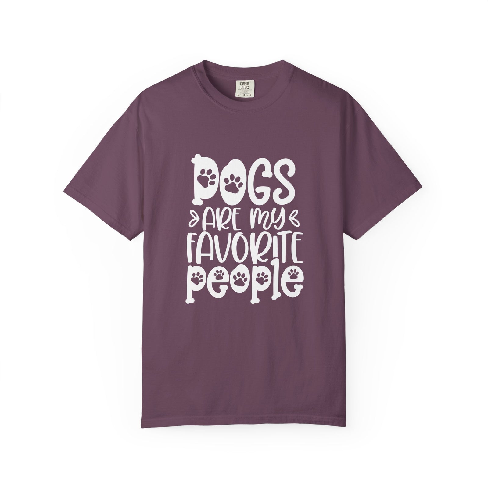 Dogs Are My Favorite People T-Shirt Dog Lover Graphic Tee