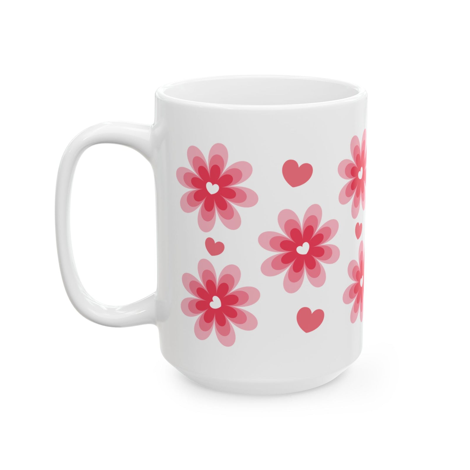 Love Bloom Mug — Cute Valentine’s Day Coffee Cup (11oz & 15oz) - Sydney So Sweet