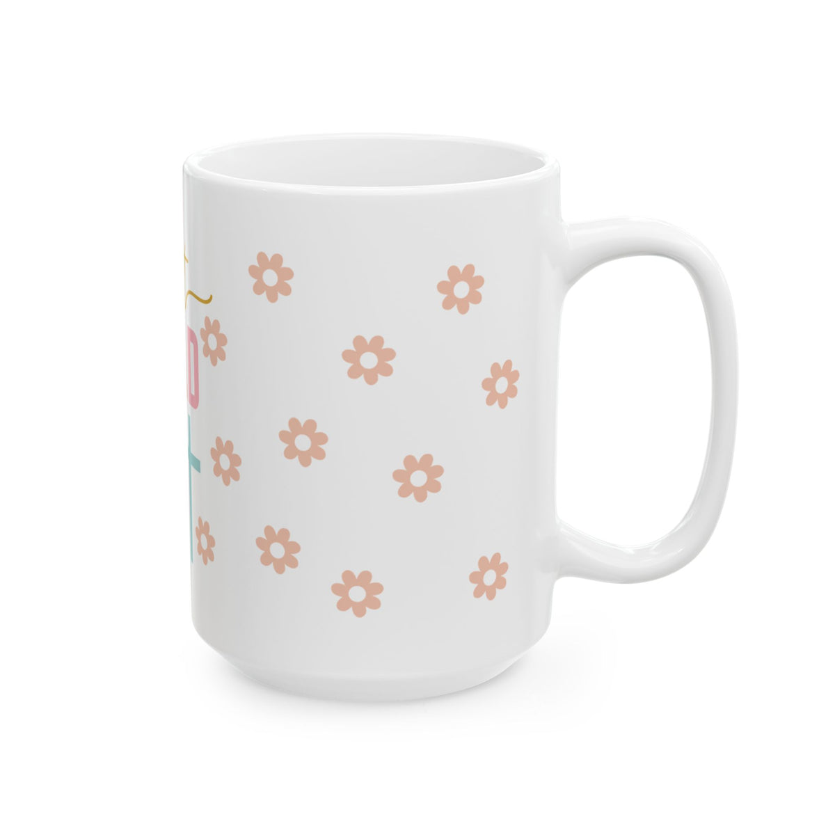 Spirit Lead Me Ceramic Mug — Inspirational Floral Christian Coffee Cup (11oz & 15oz)