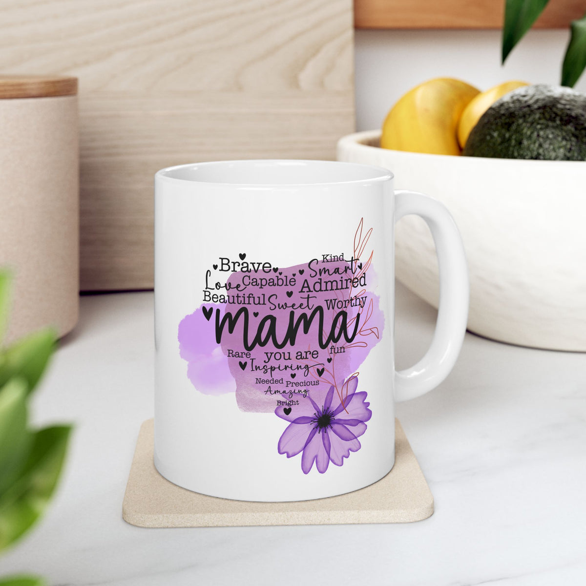 Beautiful Sweet Mama Inspirational Mug Coffee Cup (11oz & 15oz) - Sydney So Sweet