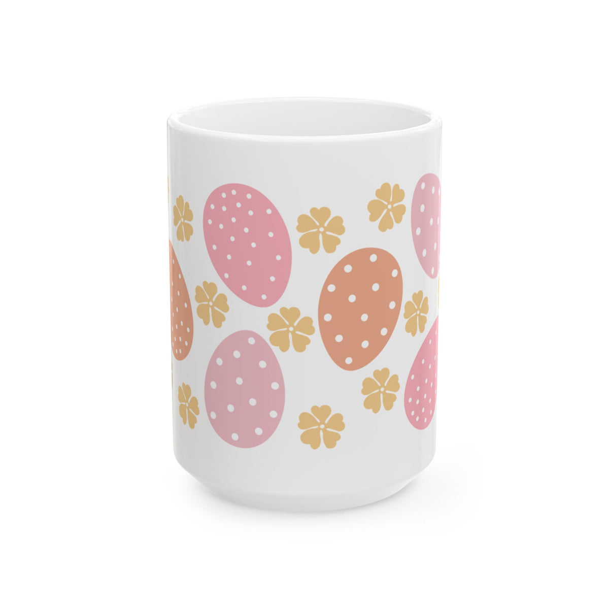 Easter Egg Cute Ceramic Mug Coffee Cup (11oz & 15oz)