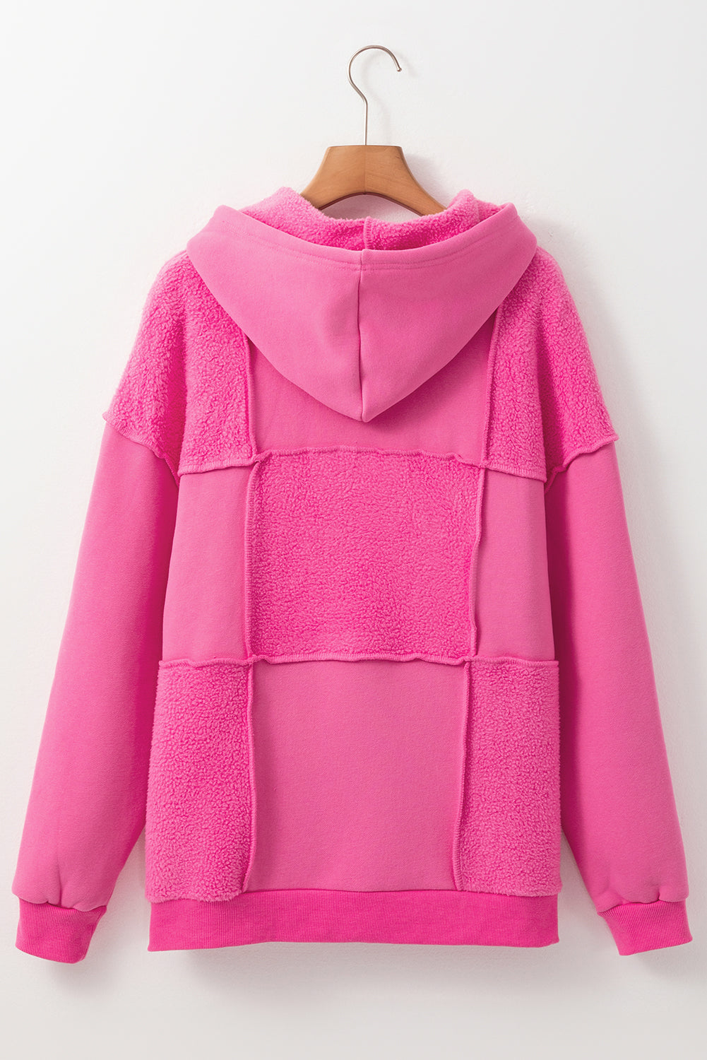 Exposed Seam Long Sleeve Hoodie - Sydney So Sweet