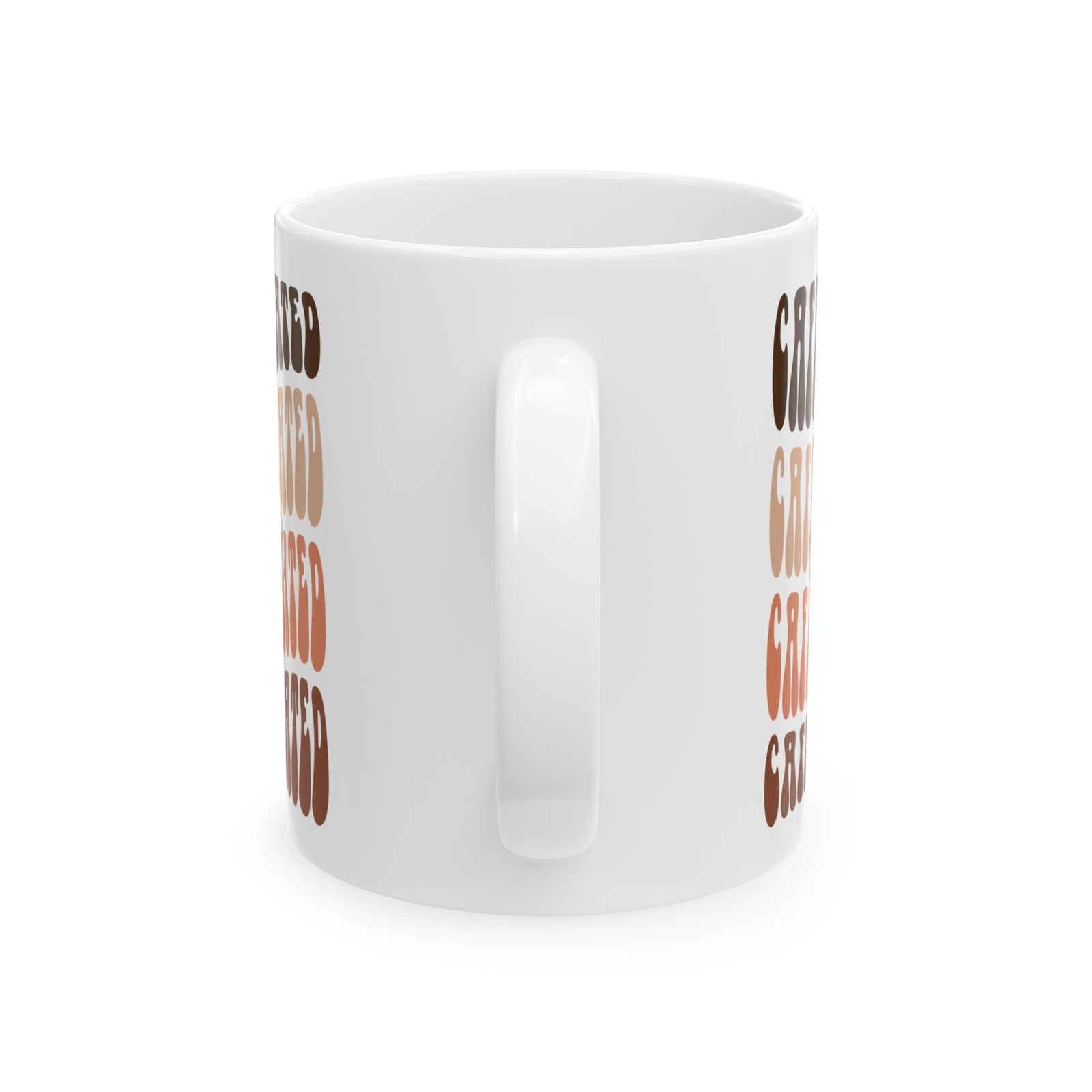 Caffeinated Smile Cute Ceramic Mug Coffee Cup (11oz & 15oz)