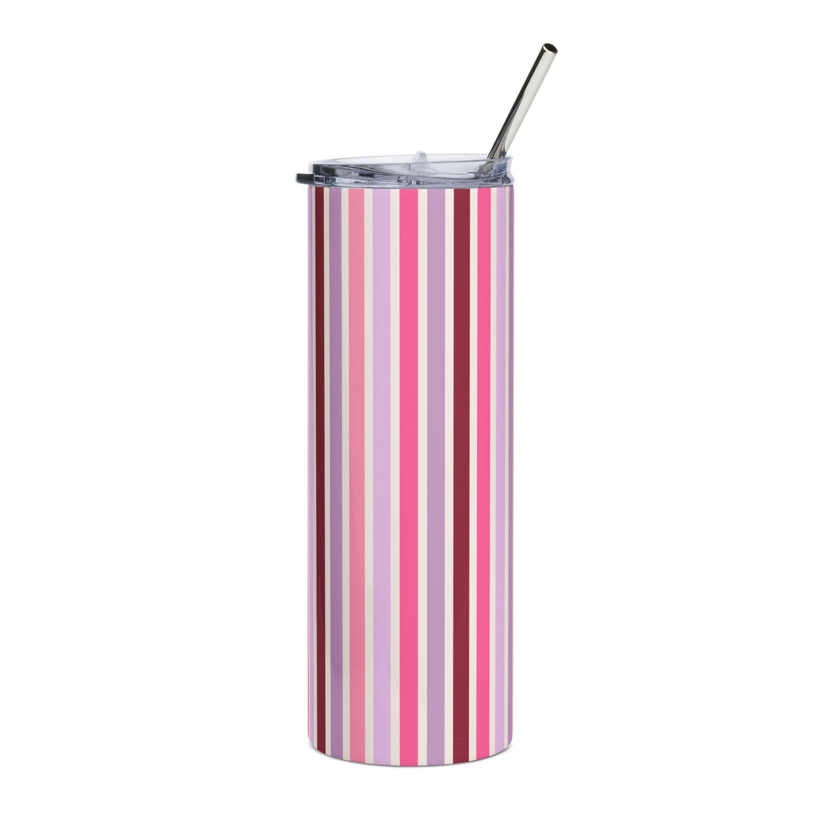 Sakura Stripe 20oz Stainless Tumbler Insulated Travel Cup - Sydney So Sweet