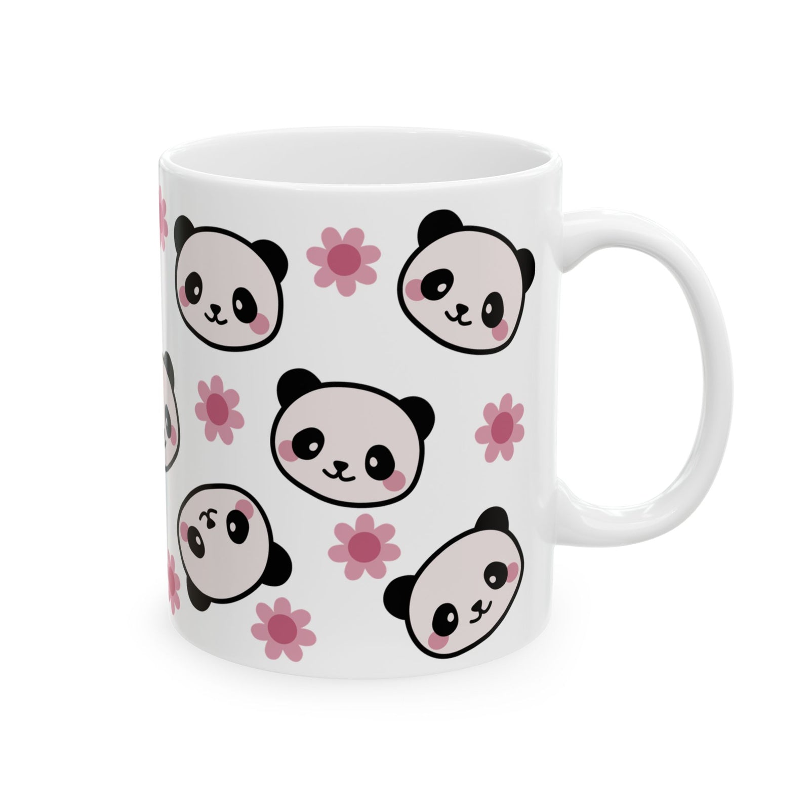 Panda Blossom Cute Kawaii Ceramic Mug Coffee Cup (11oz & 15oz) - Sydney So Sweet