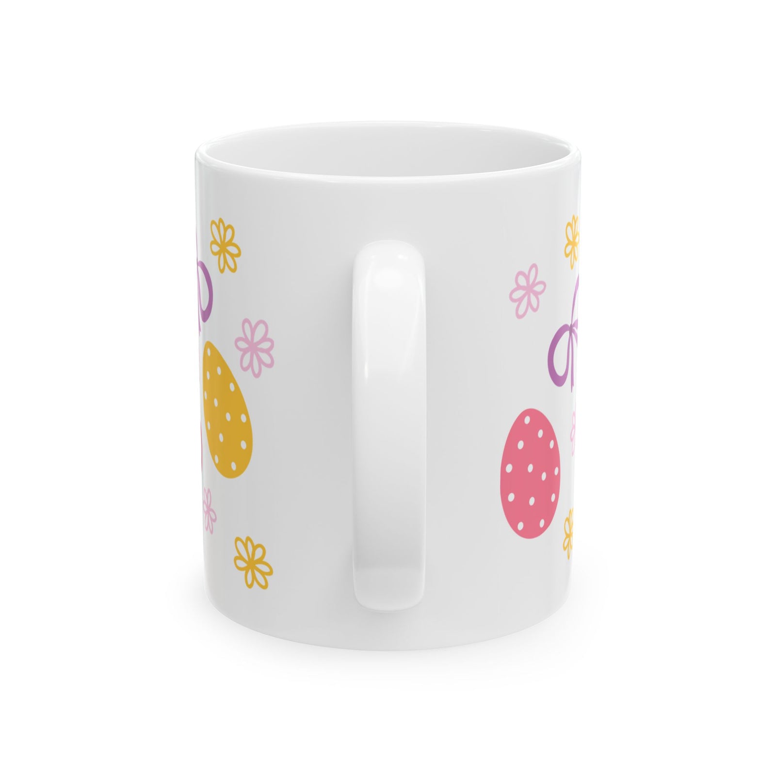 Easter Bows Cute Ceramic Mug Coffee Cup (11oz & 15oz)
