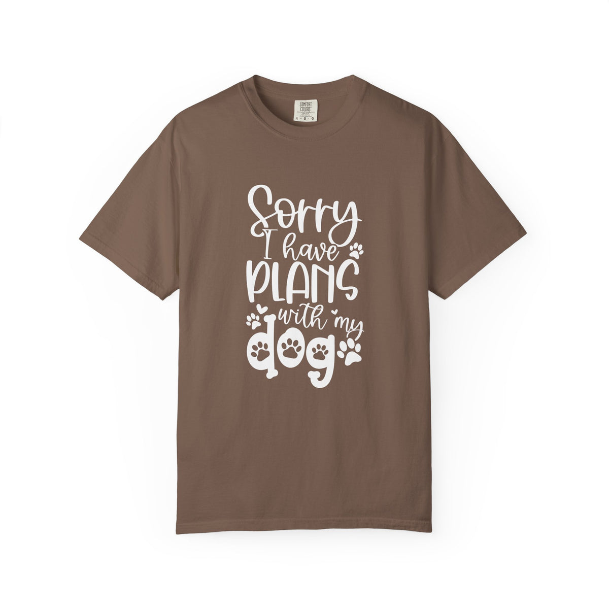 Sorry I Have Plans with My Dog T-Shirt Dog Mom Graphic Tee