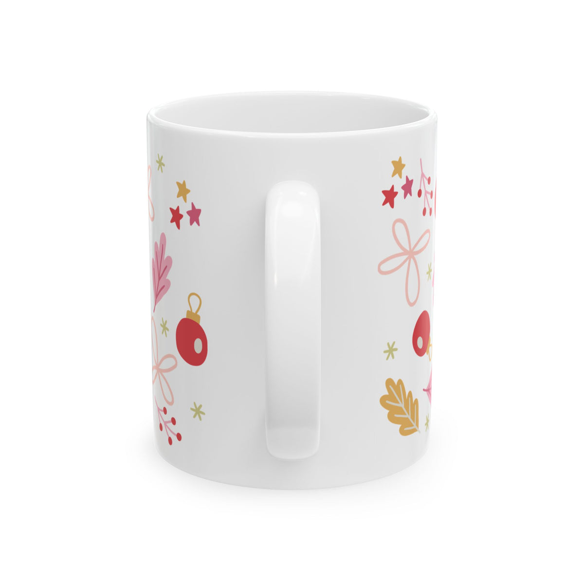 Cheerful Christmas Ceramic Mug Coffee Cup (11oz & 15oz)