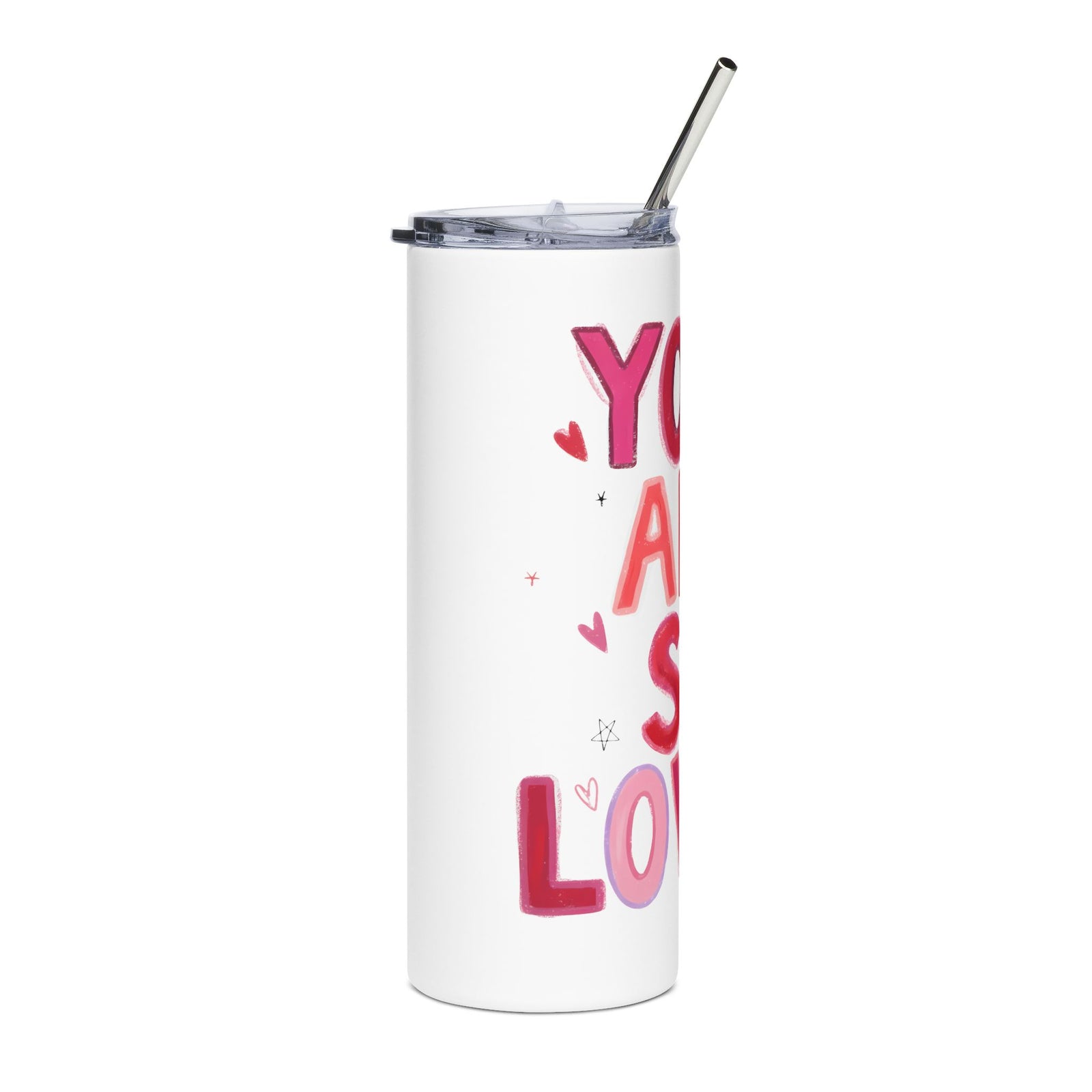 You Are So Loved John 3:16 20oz Stainless Tumbler Insulated Inspirational Travel Cup - Sydney So Sweet