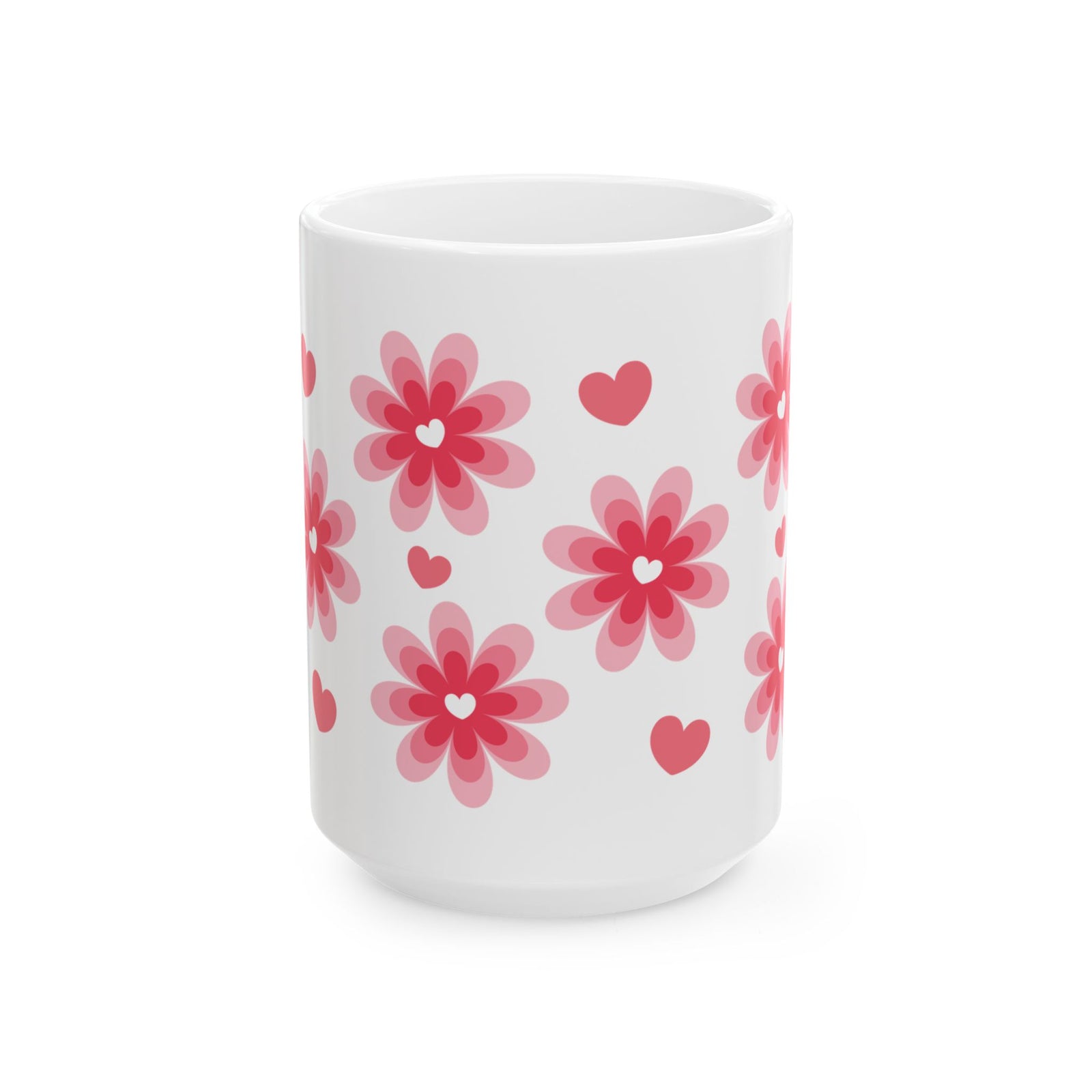Love Bloom Mug — Cute Valentine’s Day Coffee Cup (11oz & 15oz) - Sydney So Sweet