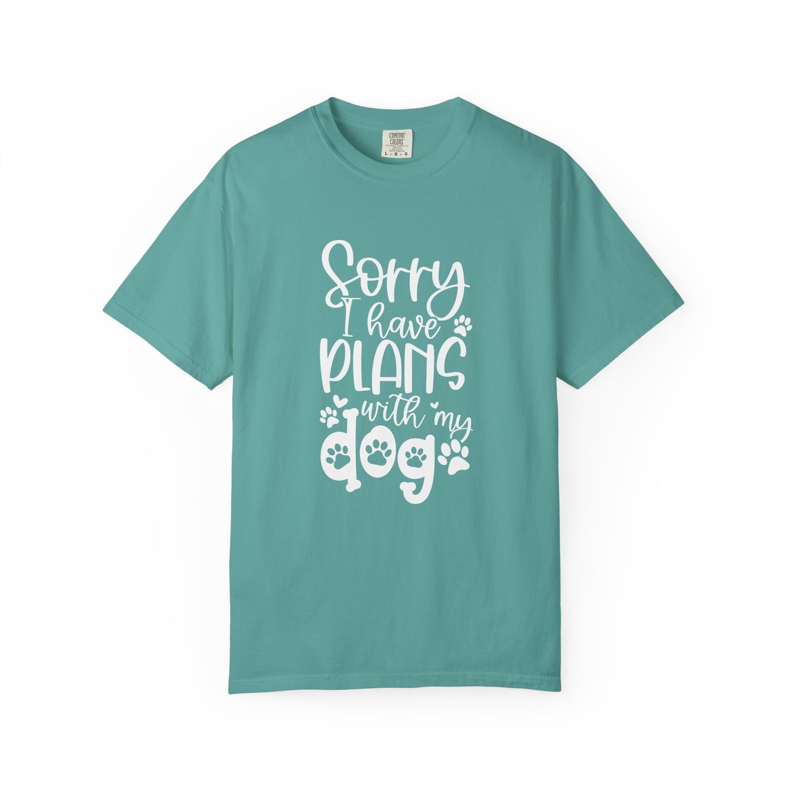 Sorry I Have Plans with My Dog T-Shirt Dog Mom Graphic Tee