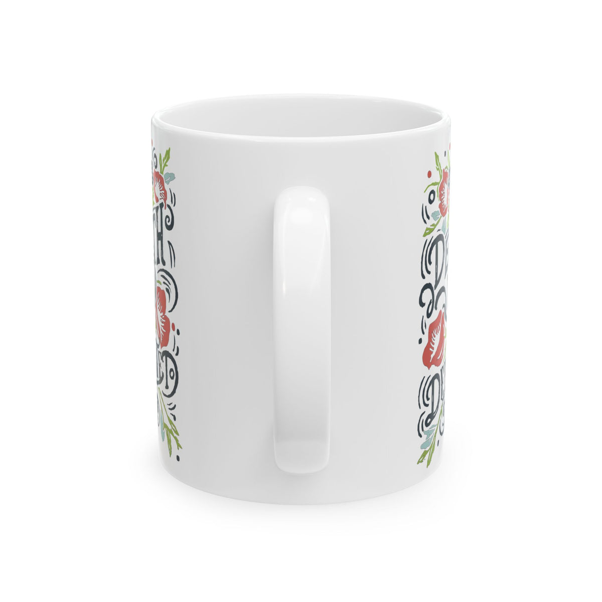 Death is Defeated Easter Christian Ceramic Mug Coffee Cup (11oz & 15oz)