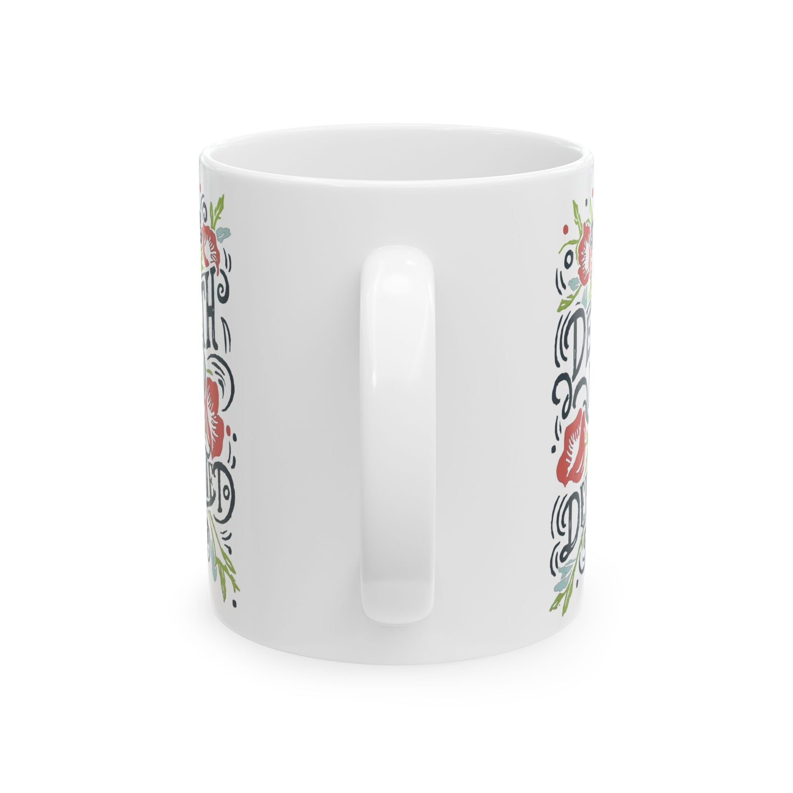 Death is Defeated Easter Christian Ceramic Mug Coffee Cup (11oz & 15oz)