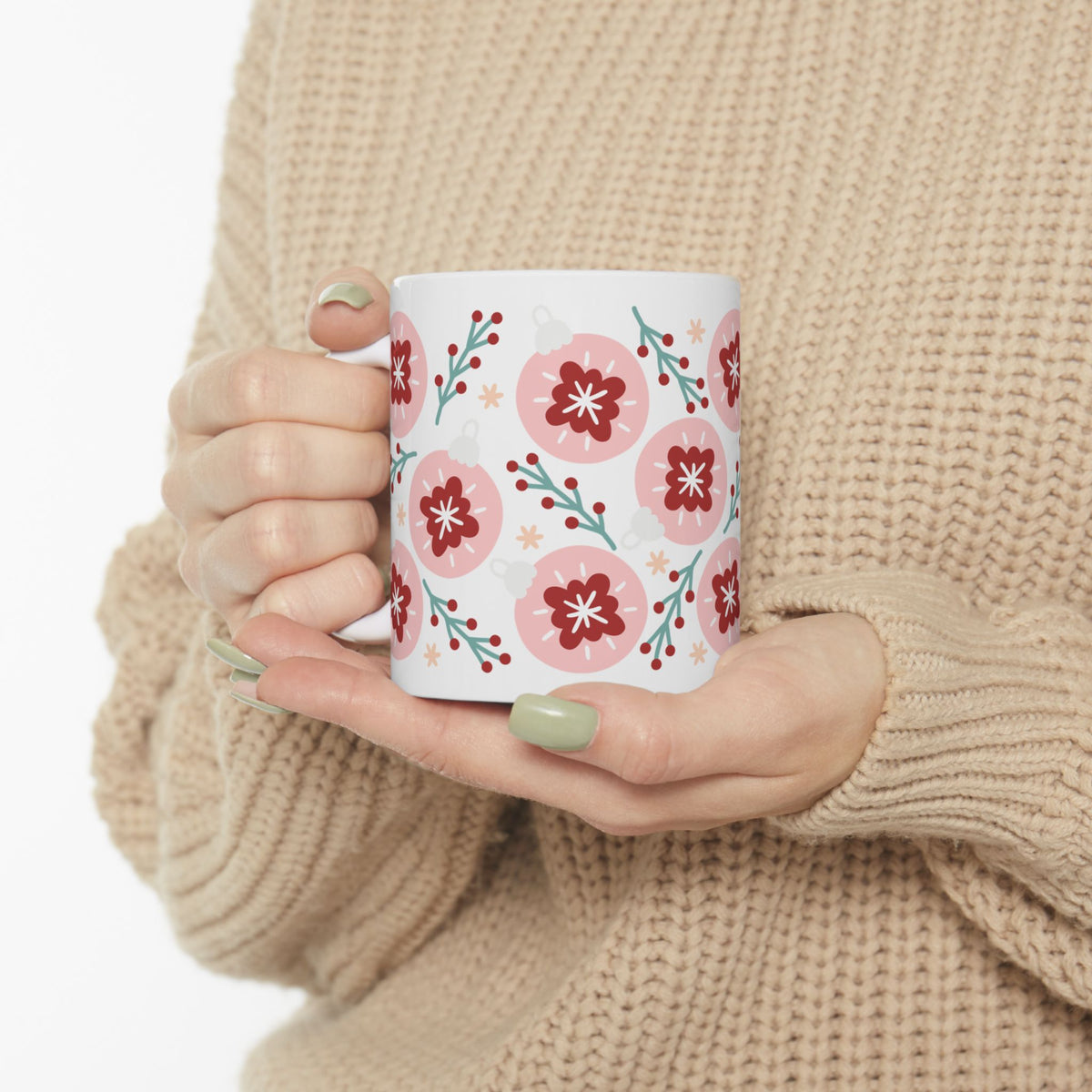 Hygge Christmas Holiday Ceramic Mug Coffee Cup (11oz & 15oz)