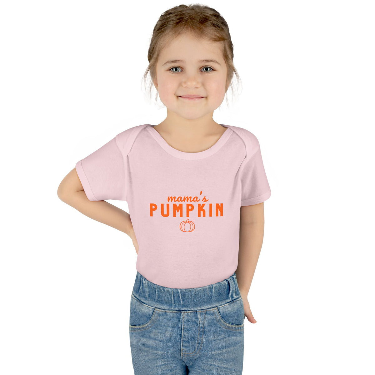 Mama's Pumpkin Infant Bodysuit Cute Fall Baby Onesie