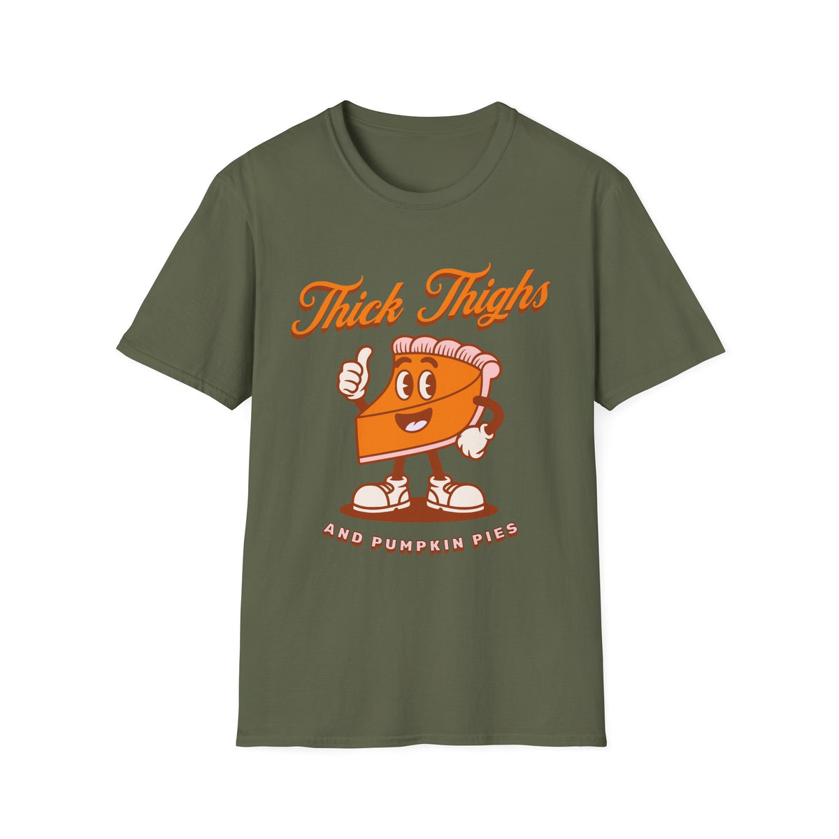 Thick Thighs and Pumpkin Pies T-Shirt Fall Tee
