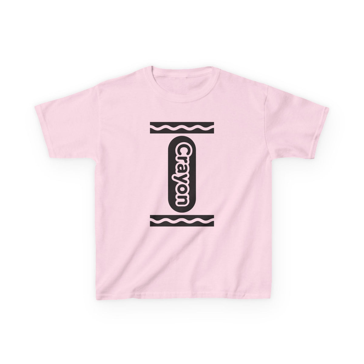 Kids' Crayon Costume Tee Retro Crayon Graphic T-Shirt