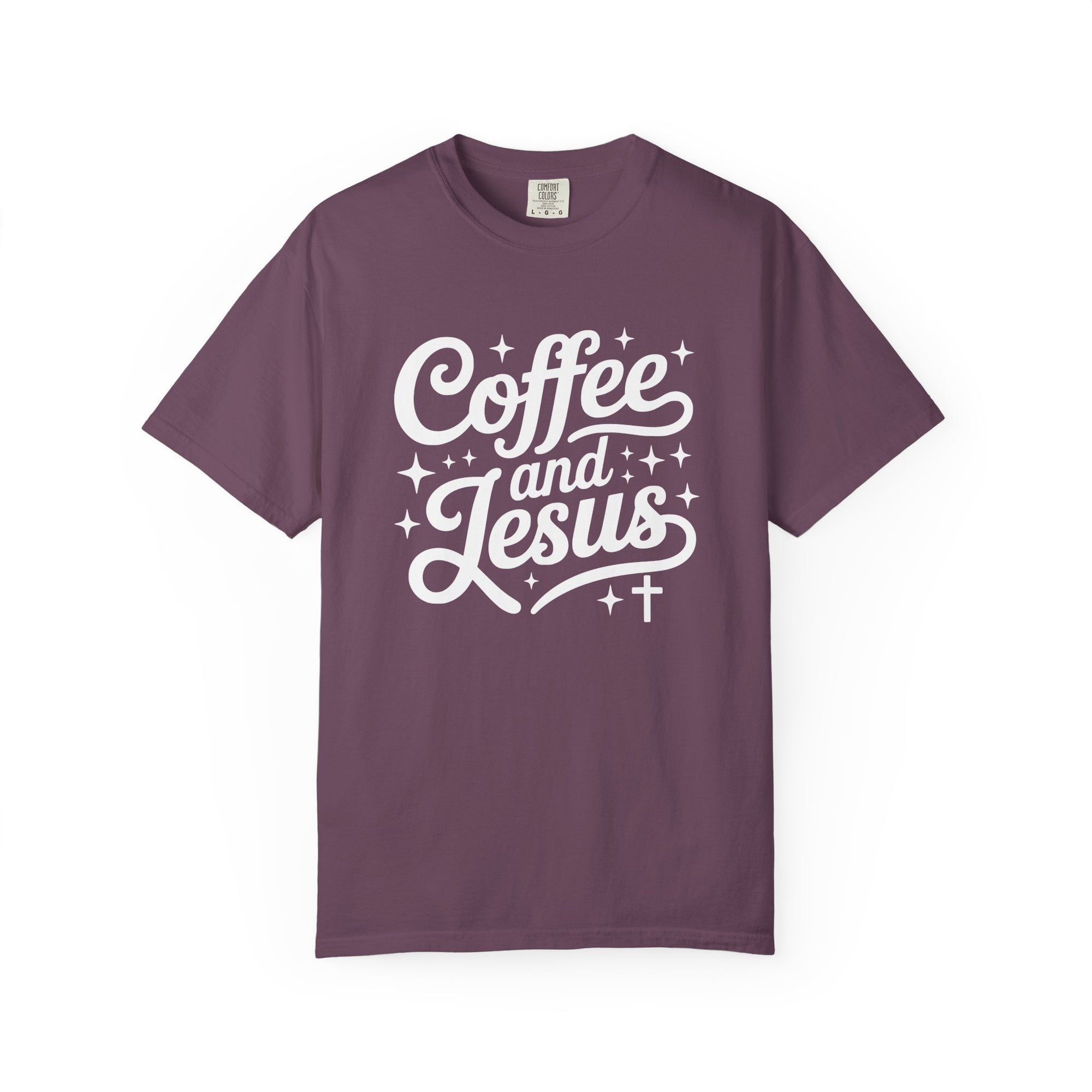 Coffee and Jesus Tee Christian Faith Graphic Unisex T-Shirt - Sydney So Sweet