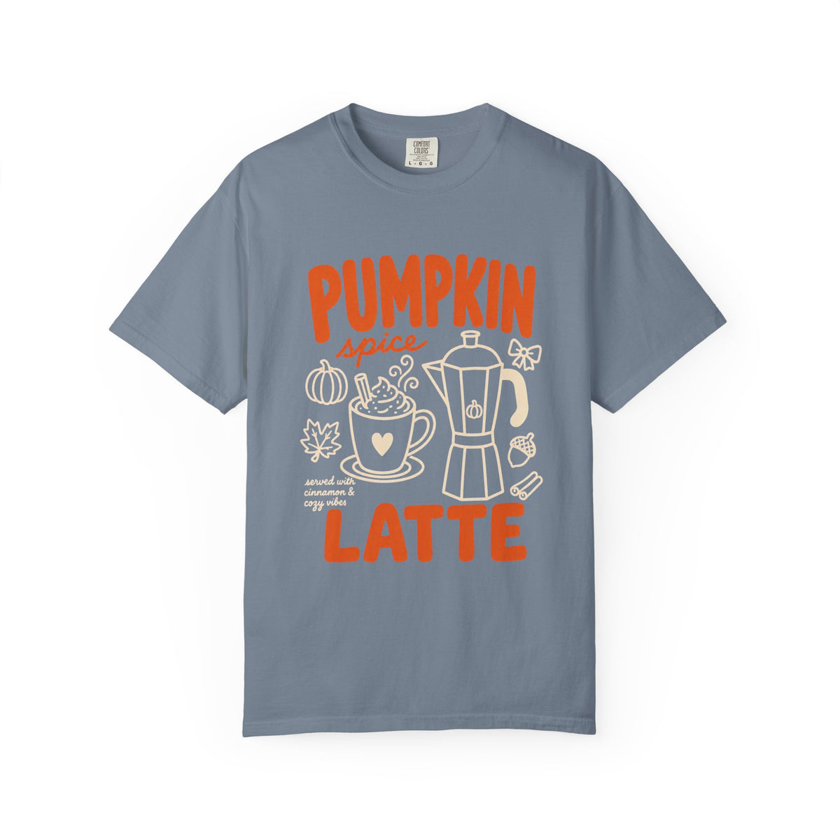 Pumpkin Spice Latte T‑Shirt Retro Fall Coffee Graphic Tee