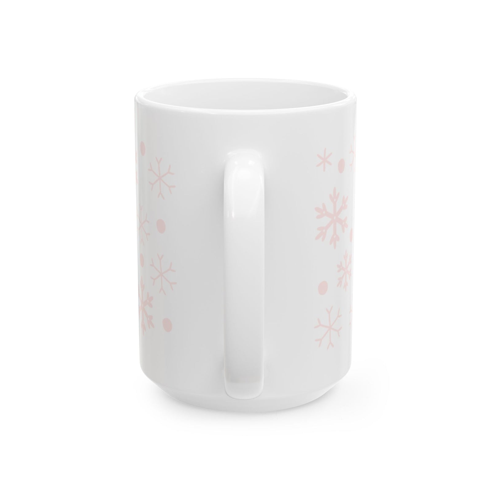 Winter Wonder Snowflakes Ceramic Mug Coffee Cup (11oz & 15oz)