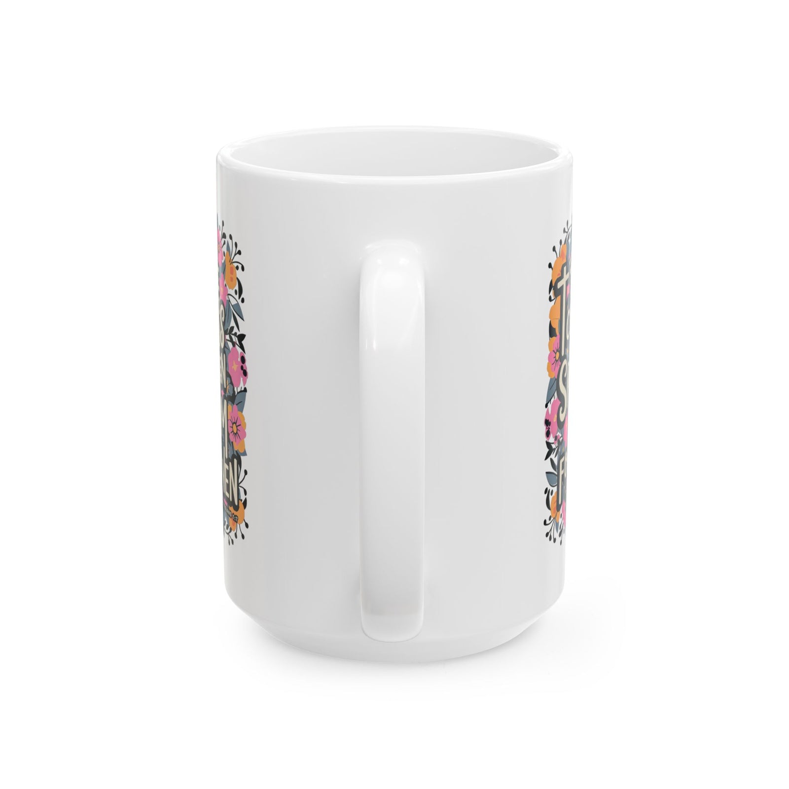 The Cross has Spoken I am Forgiven Ceramic Mug Coffee Cup (11oz & 15oz)