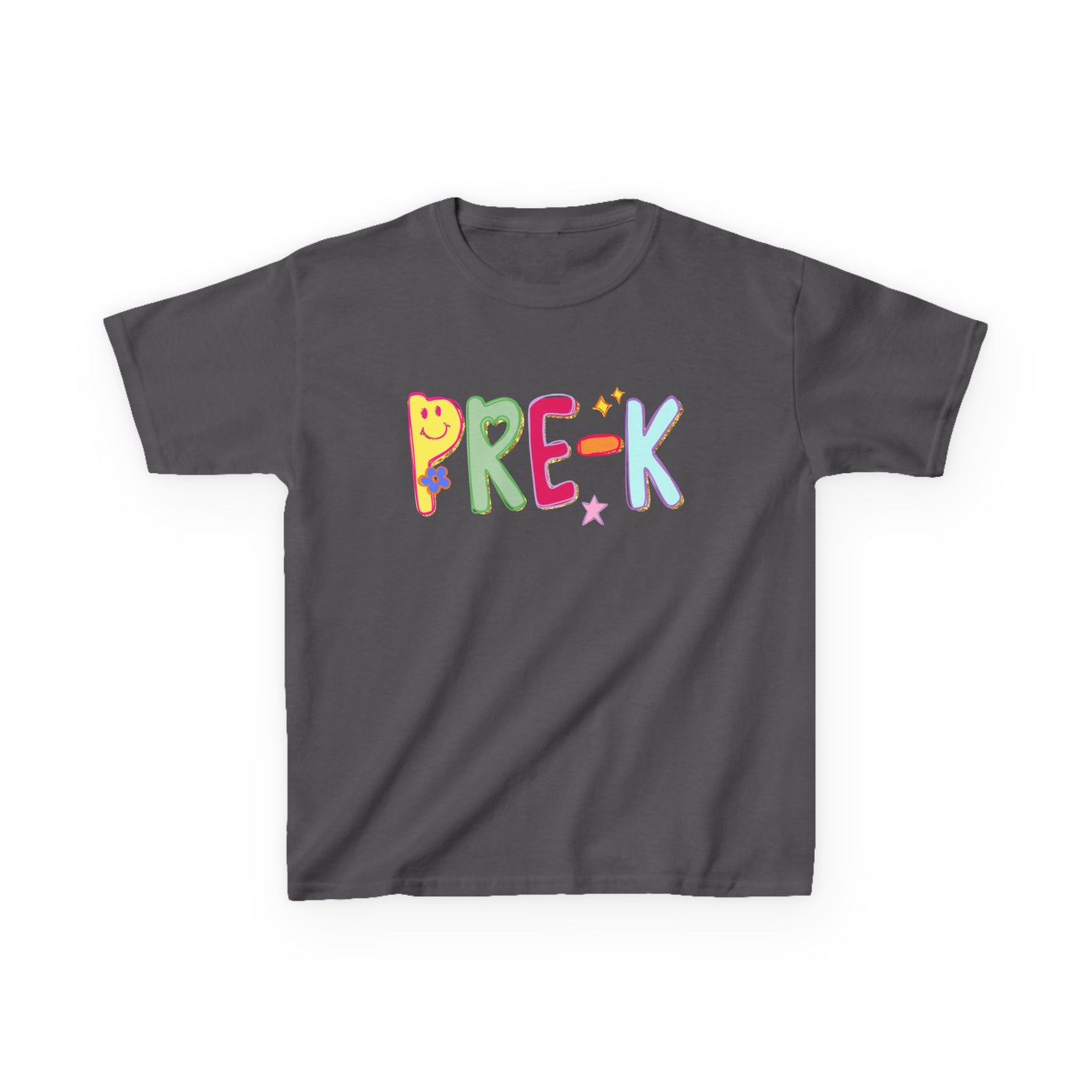 Pre-K Kids T-Shirt Cute & Colorful Back to School Preschool Tee