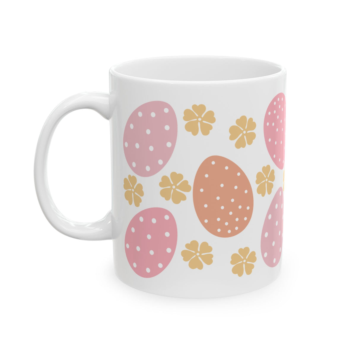 Easter Egg Cute Ceramic Mug Coffee Cup (11oz & 15oz)