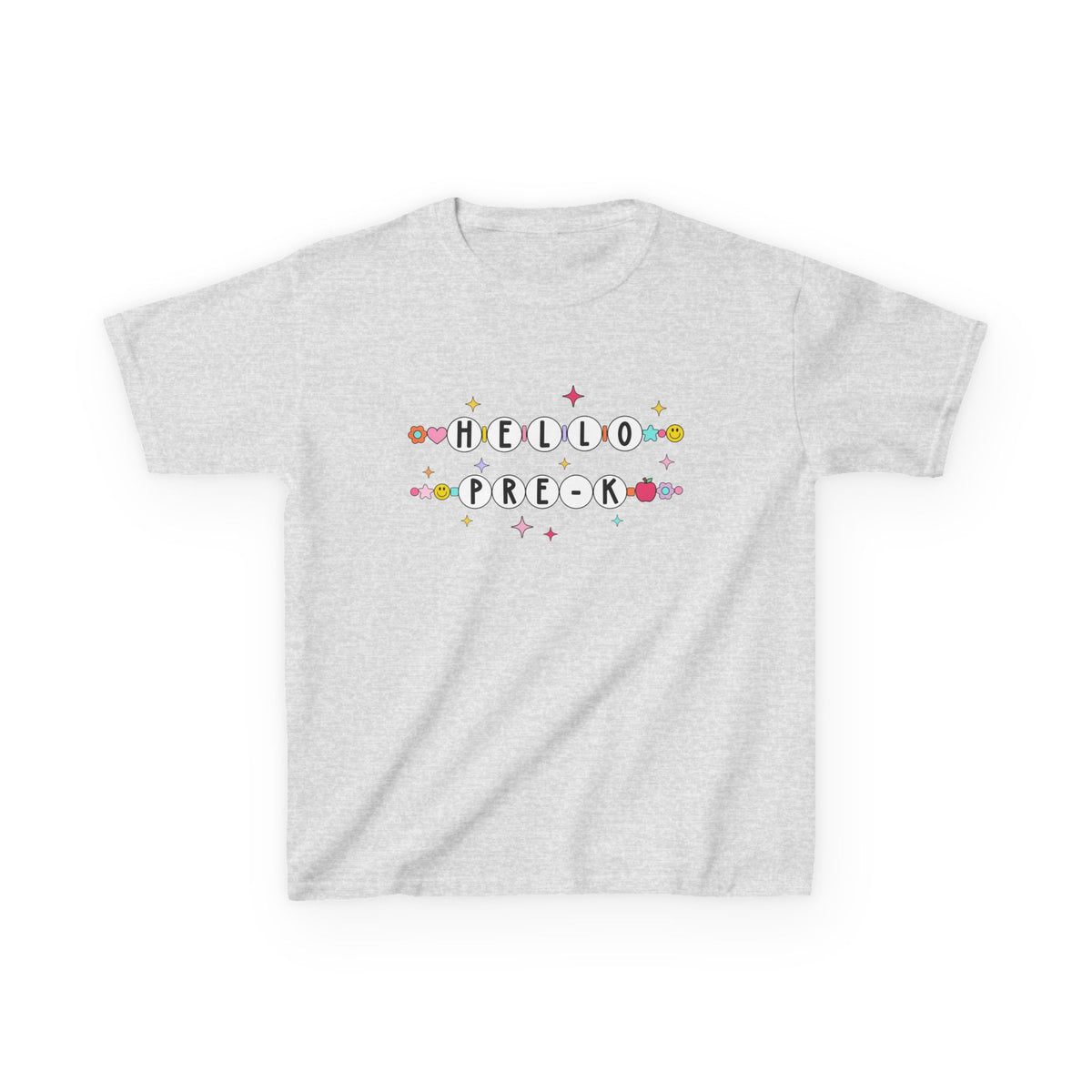 Friendship Bracelets Hello Pre-K Kids Tee Cute Preschool Back to School T-Shirt