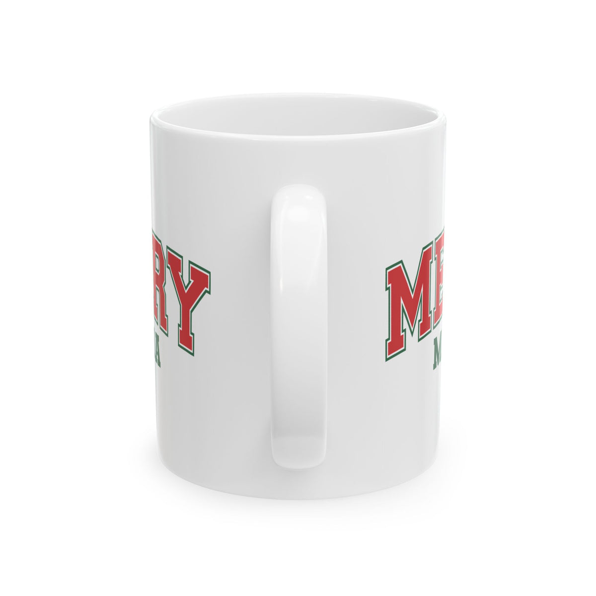 Merry Mama Christmas Mug – Holiday Ceramic Coffee Cup - Sydney So Sweet