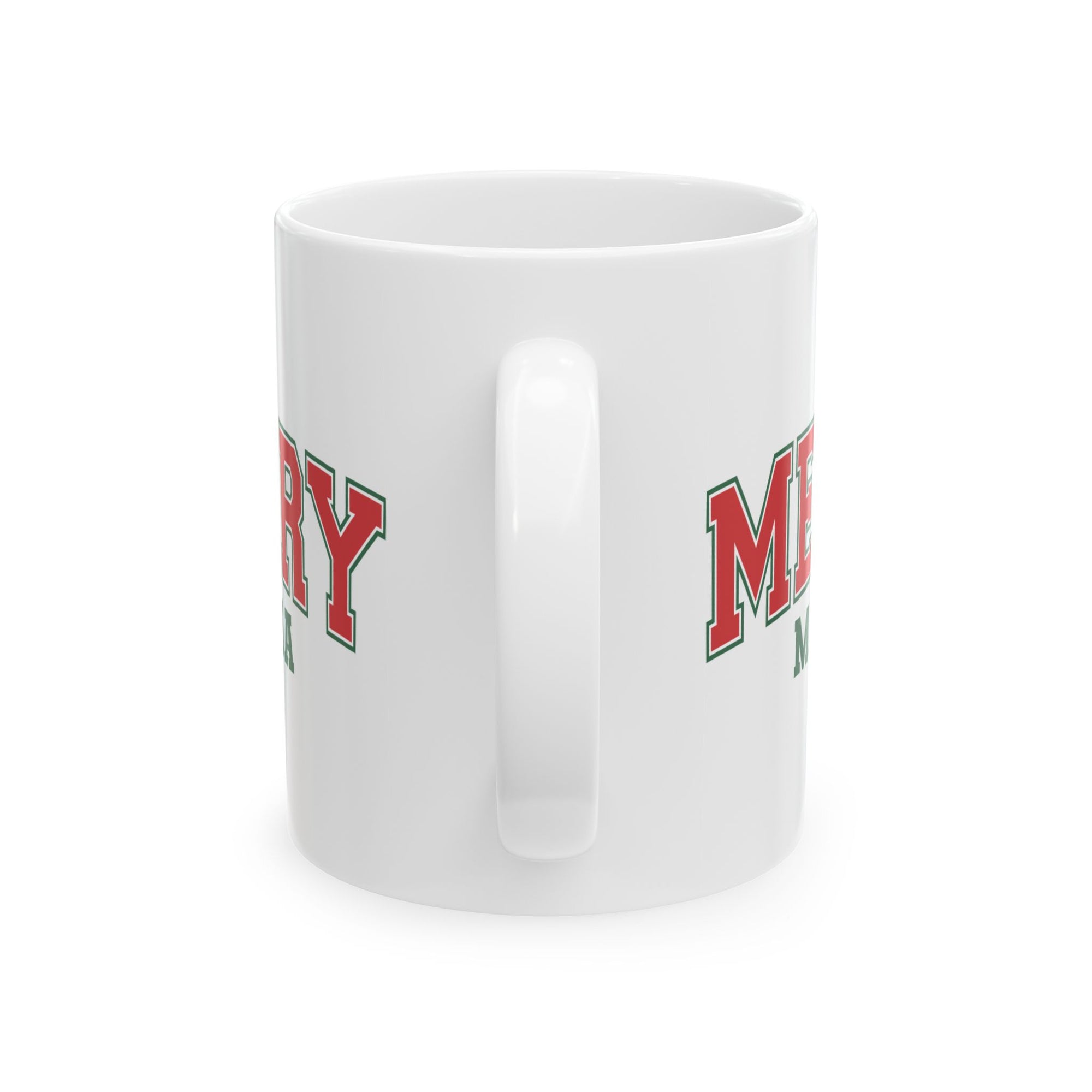 Merry Mama Christmas Mug – Holiday Ceramic Coffee Cup - Sydney So Sweet