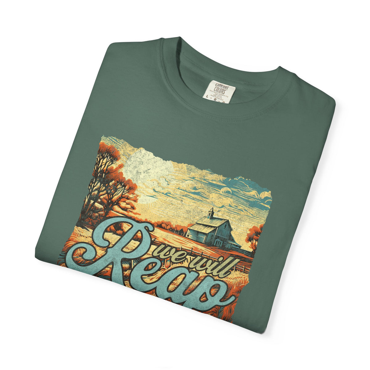 We Will Reap a Harvest T-Shirt Vintage Fall Christian Tee