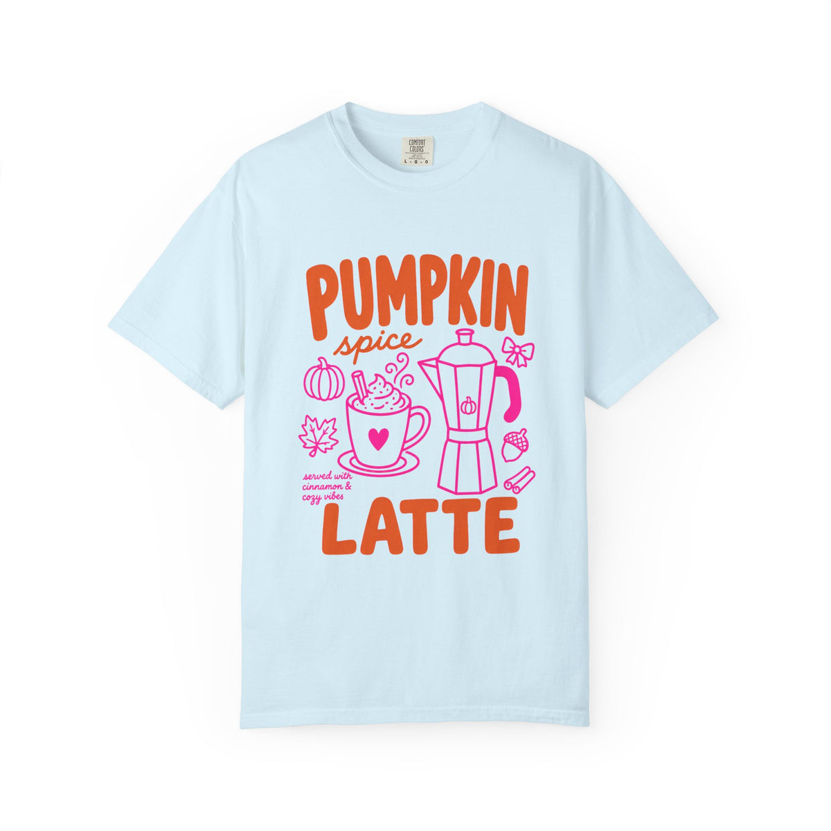 Pumpkin Spice Latte T‑Shirt Retro Fall Coffee Graphic Tee