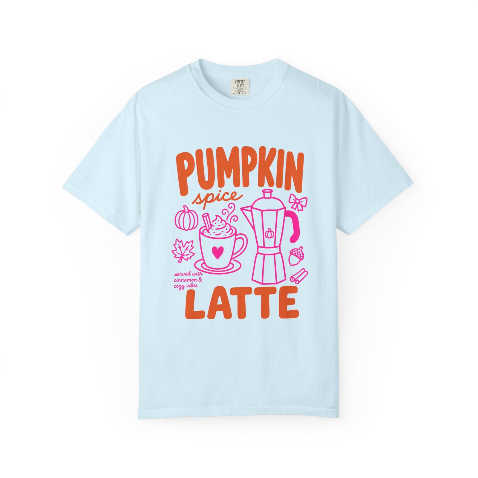Pumpkin Spice Latte T‑Shirt Retro Fall Coffee Graphic Tee