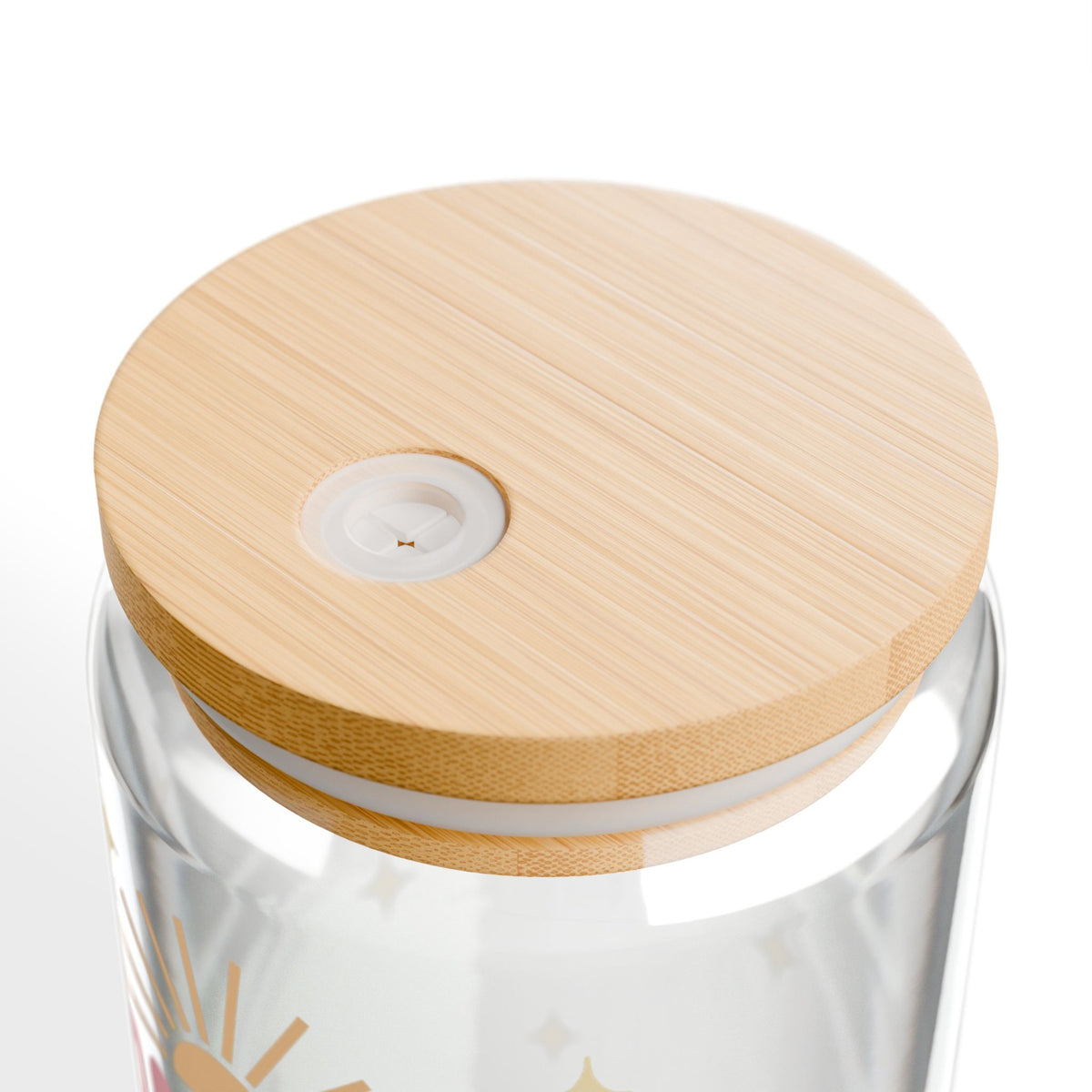 Forever Chasing Sunsets Tumbler Sipper Glass 16oz — Reusable Drink Jar with Lid & Straw