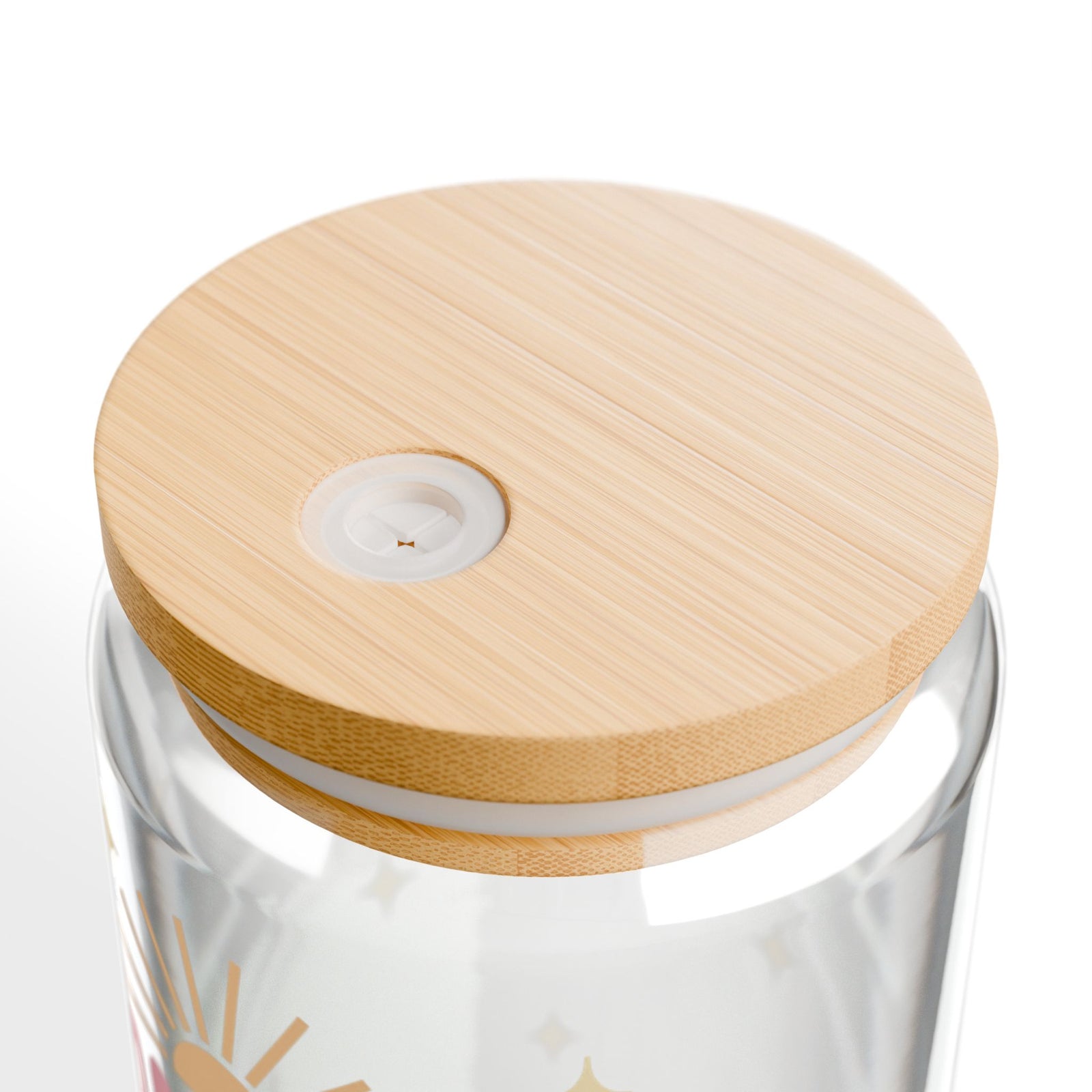 Forever Chasing Sunsets Tumbler Sipper Glass 16oz — Reusable Drink Jar with Lid & Straw