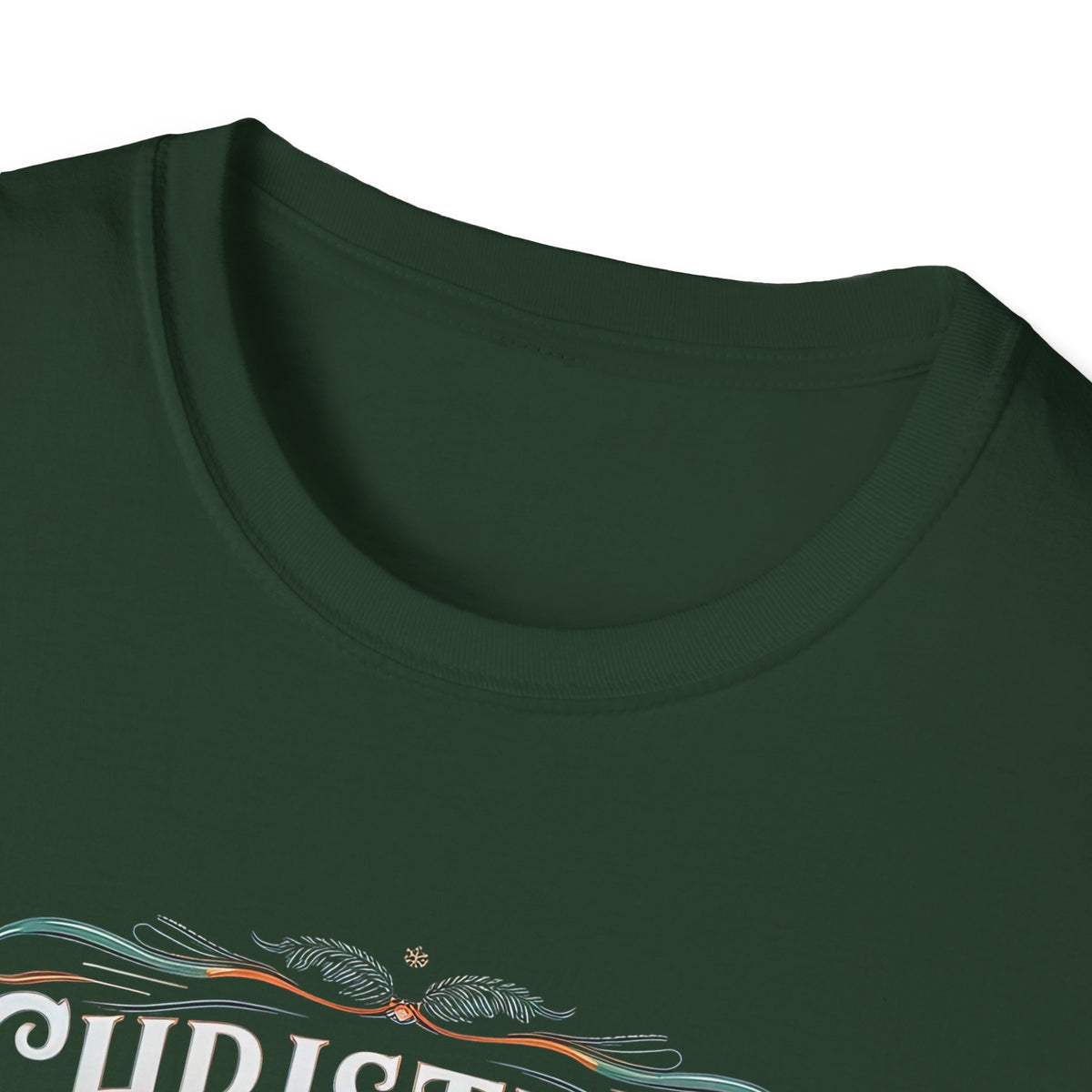 Christmas Blessings Ice Skating Tee Nostalgic Graphic T-Shirt