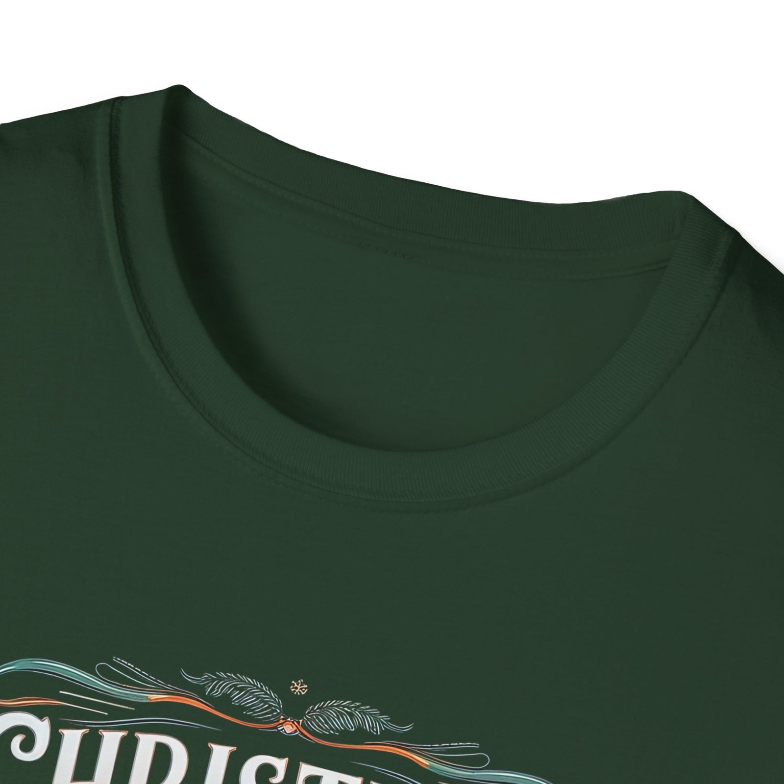 Christmas Blessings Ice Skating Tee Nostalgic Graphic T-Shirt