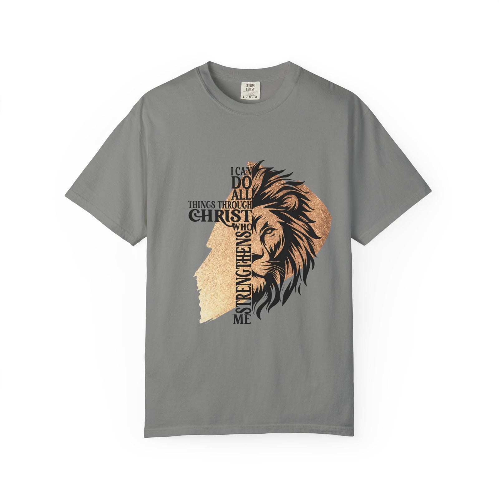 All Things Through Christ Christian Graphic T-Shirt Unisex Short Sleeve Tee - Sydney So Sweet