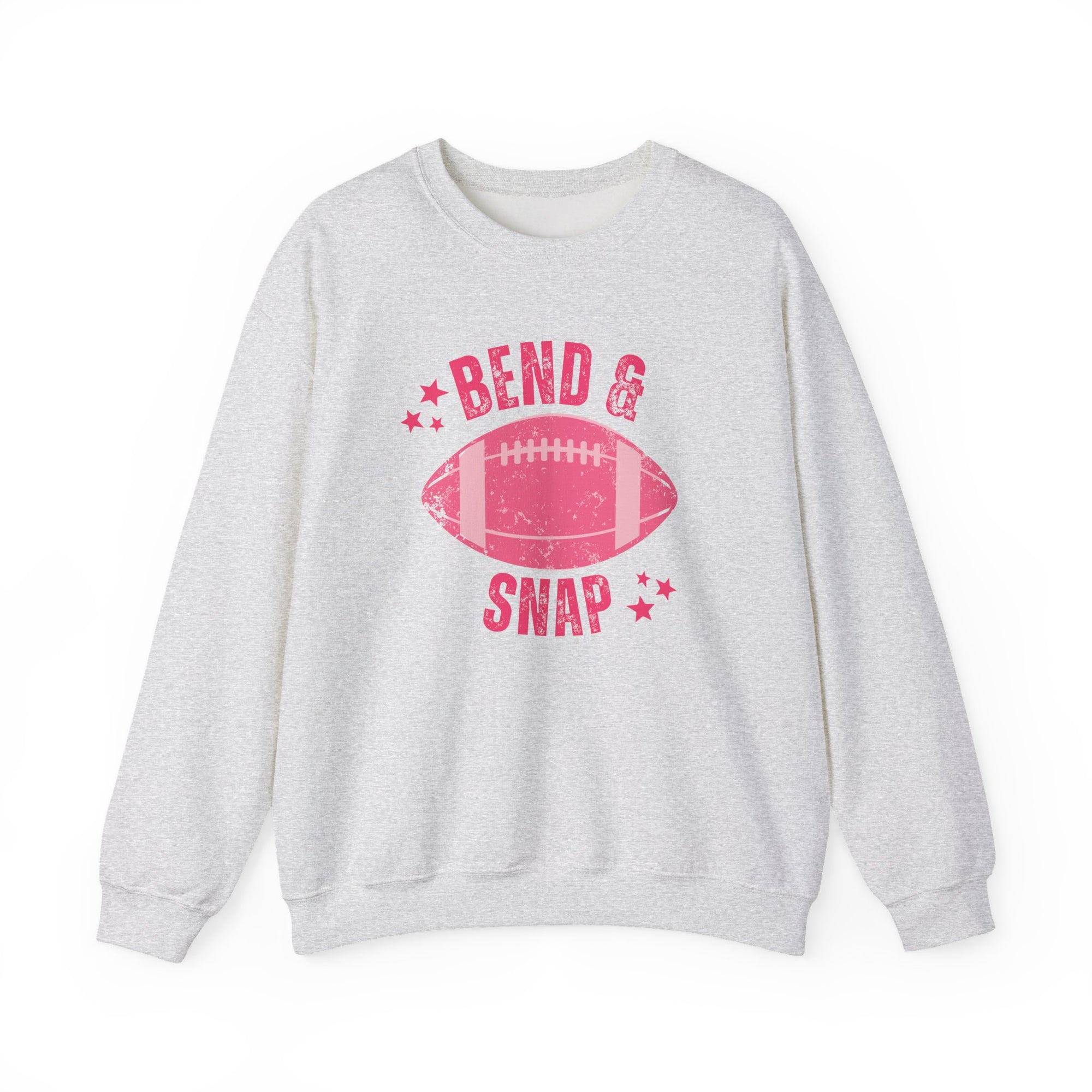 Bend & Snap Football Game Day Cozy Crewneck Heavy Blend Graphic Sweatshirt - Sydney So Sweet
