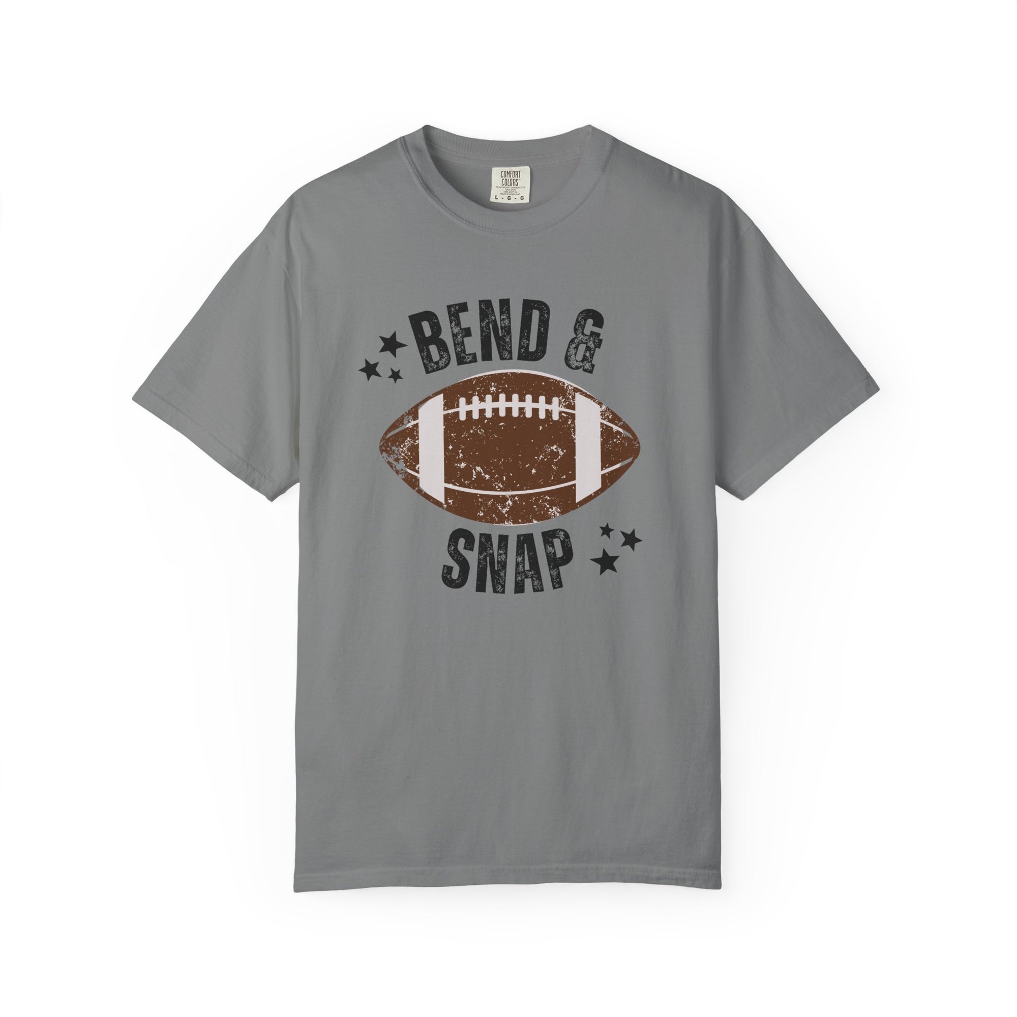 Bend & Snap Football T-Shirt Unisex Tee Comfort Colors Sports Lover Sh