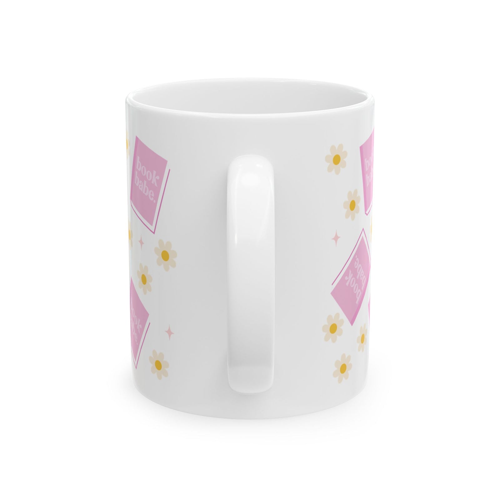 Book Babe Cute Ceramic Mug Coffee Cup (11oz & 15oz) - Sydney So Sweet
