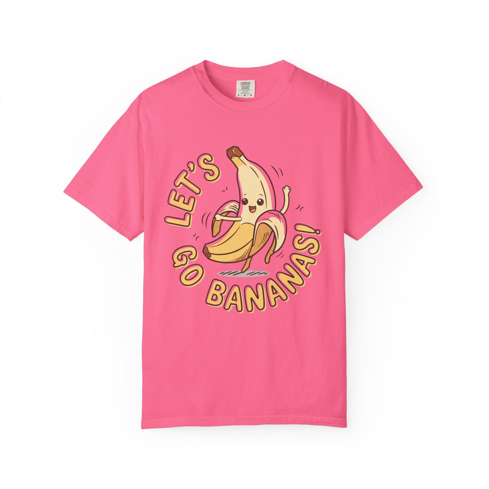 Let's Go Bananas Graphic T-Shirt Unisex Short Sleeve Tee - Sydney So Sweet
